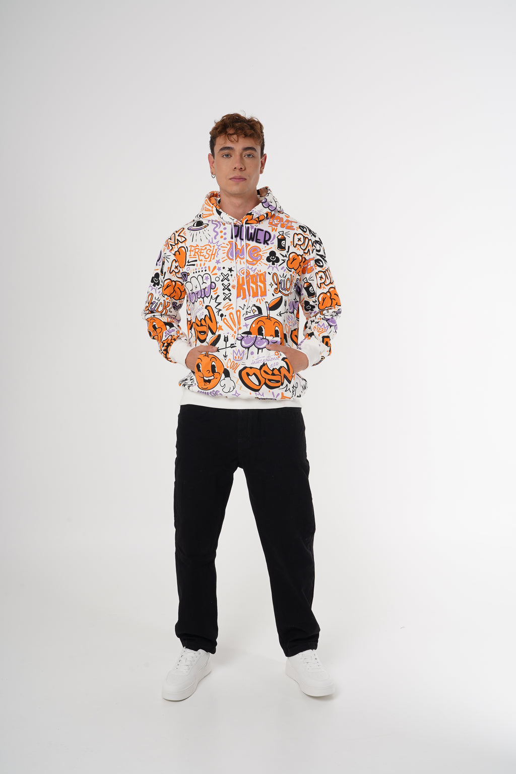 Sudadera Print Graffiti