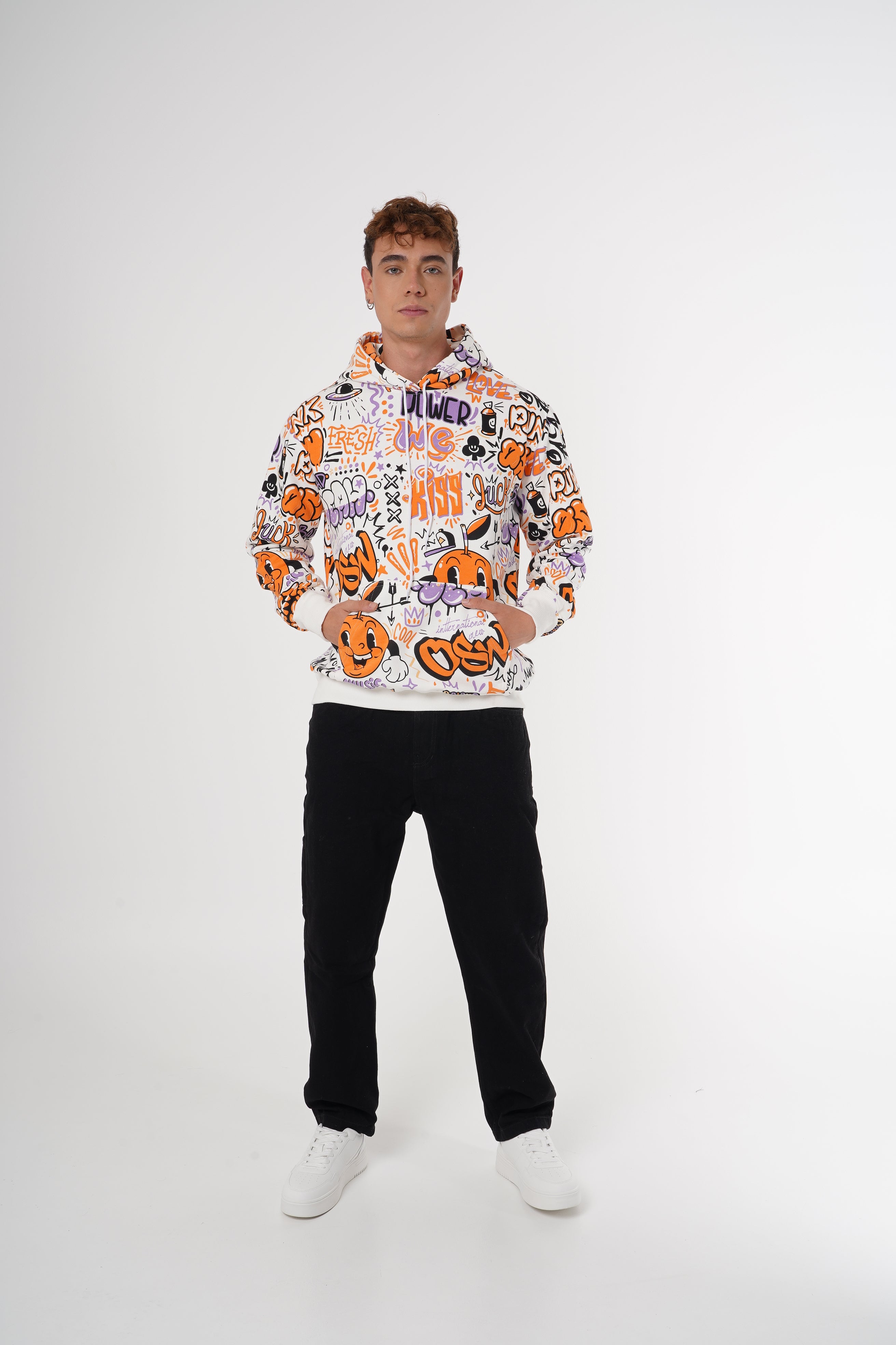Sudadera Print Graffiti