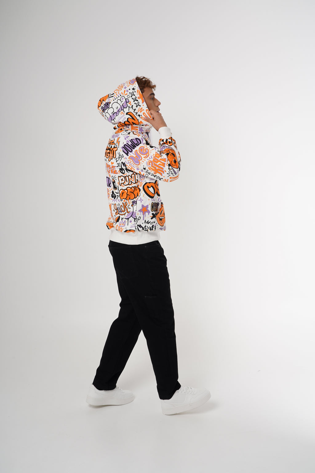 Sudadera Print Graffiti